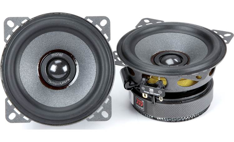 Morel Tempo Ultra Integra 402 Morel builds the Tempo Ultra Integra tweeter recessed in the woofer cone to improve imaging