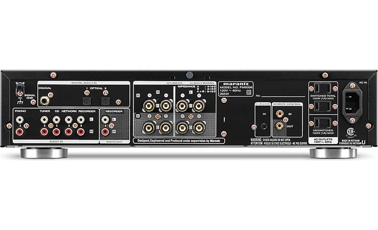 Marantz PM6006 Stereo integrated amplifier with built-in DAC at ...