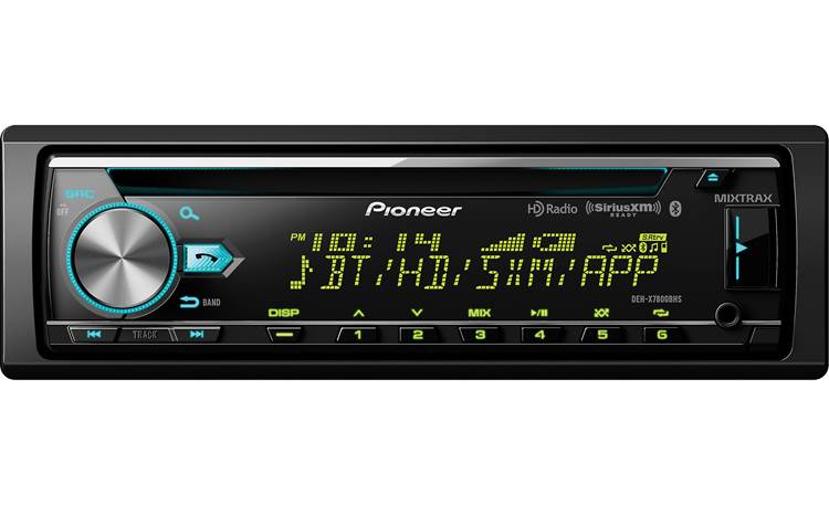 Pioneer DEH-X7800BHS The DEH-X7800BHS offers custom color settings for the display and buttons