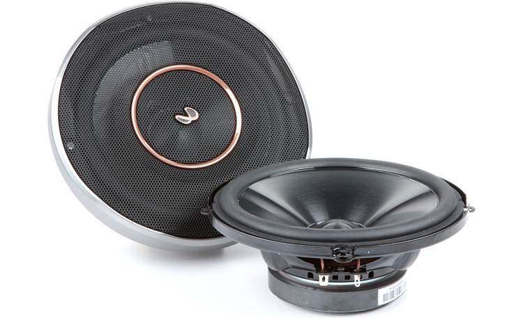 Infinity Reference REF-6520cx Infinity's signature Plus One+ woofer cone helps extend the frequency range of this quality component set