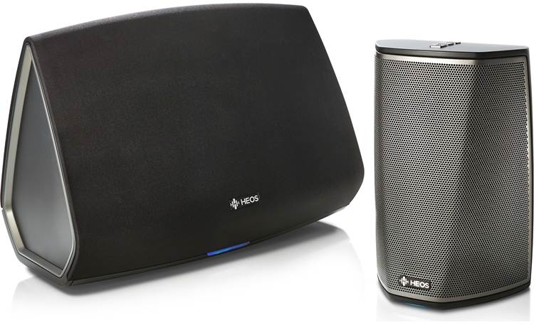 Denon HEOS 1+ HEOS 5 Bundle Includes the space-friendly HEOS 1 speaker and larger HEOS 5 speaker