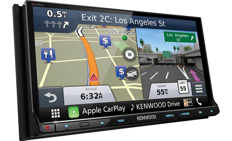 Kenwood Excelon DNX893S Navigation receiver at Crutchfield Canada