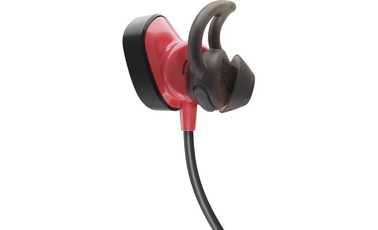 Bose® SoundSport® Pulse wireless in-ear Extra-soft StayHear+ Pulse ear tips fit securely and comfortably during workouts