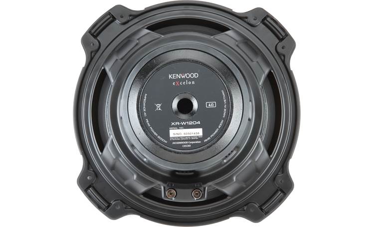 Kenwood Excelon XR-W1204 12" 4-ohm Component Subwoofer At Crutchfield ...