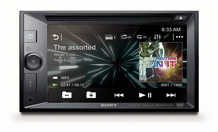 Sony XAV-W651BT Take control with a combo of easy-to-use controls and a 6.2