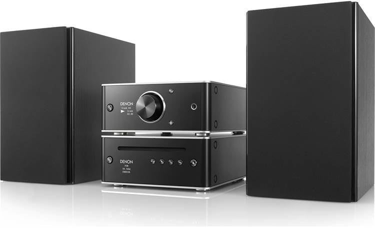 Denon DCD-50 Shown with PMA-50 integrated amp and bookshelf speakers (not included)