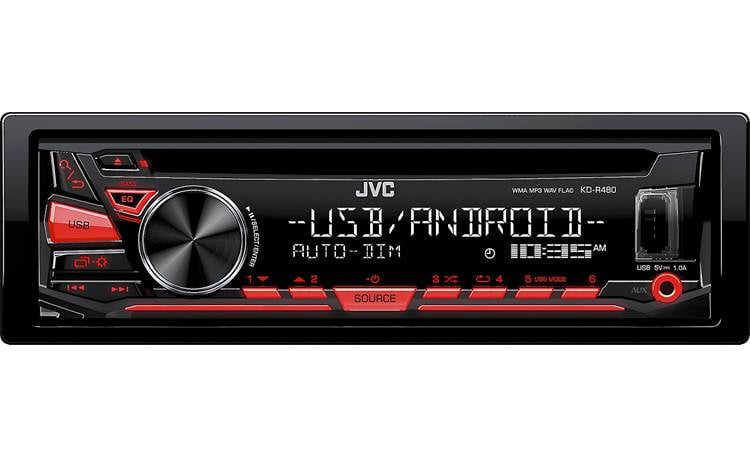 JVC KD-R480 A simple way to get your Android wired into your car audio system