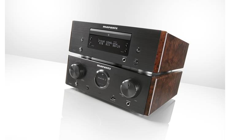 Marantz HD-CD1 Shown stacked with Marantz HD-AMP1 integrated amplifier (not included)