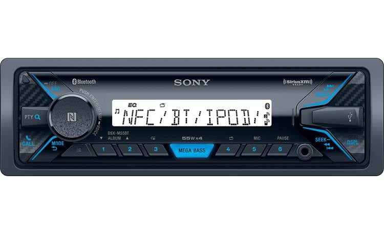 Sony DSX-M5511BT Built-in Bluetoothï¿½ and a handy front USB input