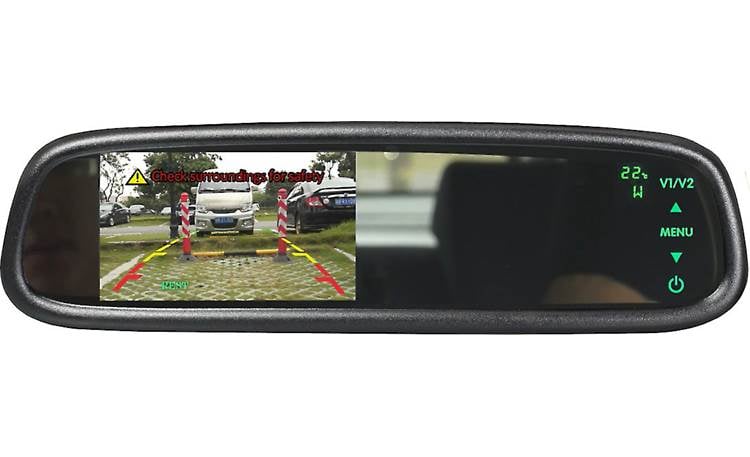 Boyo VTM43TC Add a rear-view monitor and gain a temperature and compass display