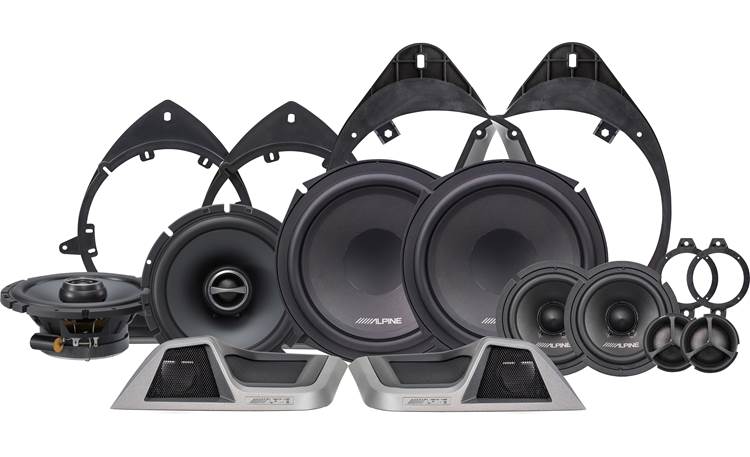 Alpine SPT-31GM Alpine's Restyle speaker system gives your GM truck a serious audio upgrade with a custom fit