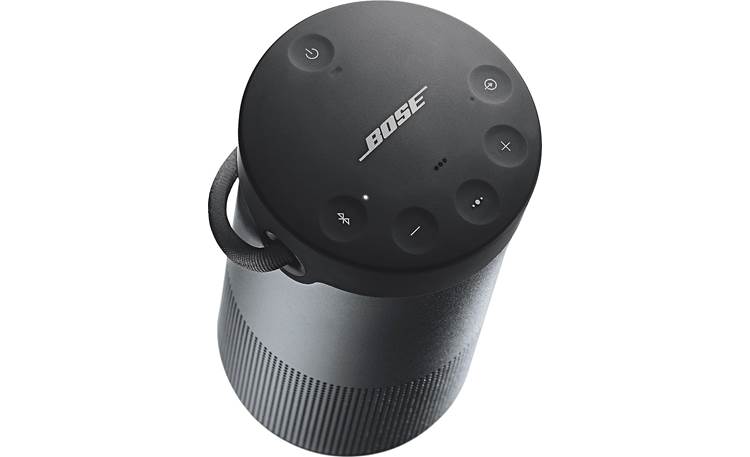 Bose® SoundLink® Revolve+ <em>Bluetooth®</em> speaker Triple Black - top-mounted indented control buttons