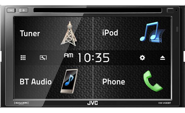 JVC KW-V430BT DVD receiver at Crutchfield Canada