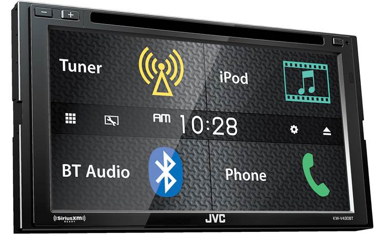 JVC KW-V430BT DVD receiver at Crutchfield Canada