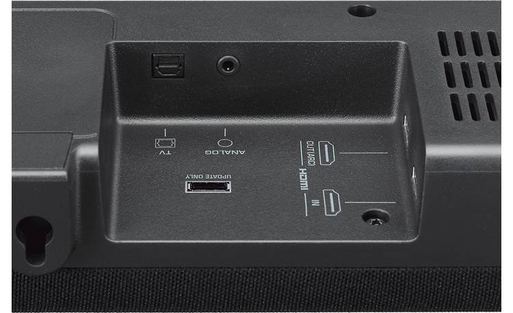 Yamaha YAS-207 Powered sound bar with 4K/HDR video passthrough and