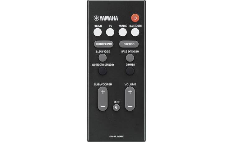 Yamaha YAS-107 Remote