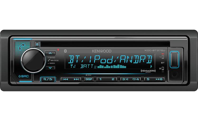 Kenwood KDC-BT372U Change up the display color to suit your interior lighting...or your mood