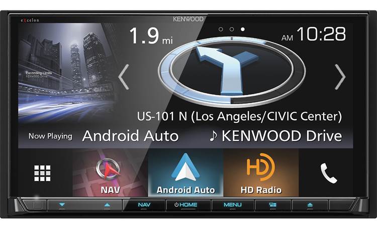 Kenwood Excelon DNX994S Front
