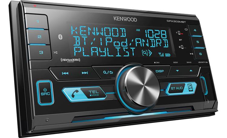 Kenwood DPX303MBT Works with Pandora and Spotify