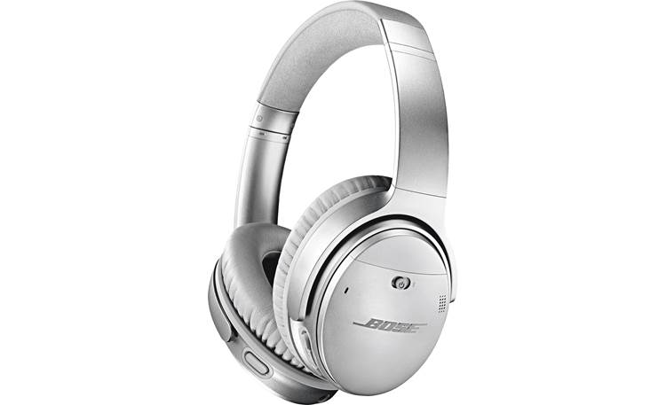 Bose® QuietComfort® 35 wireless headphones II (Silver) at Crutchfield Canada