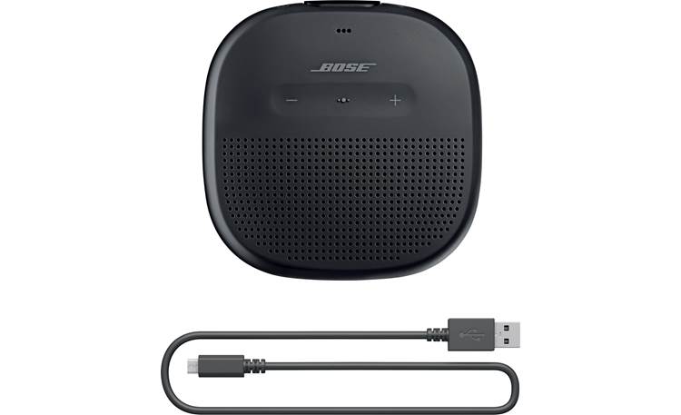 Bose® SoundLink® Micro <em>Bluetooth®</em> speaker Black - charging cable included