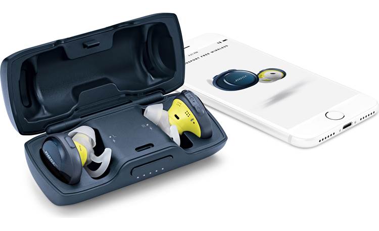 Bose® SoundSport® Free wireless headphones Bose Connect app helps you find lost earbuds