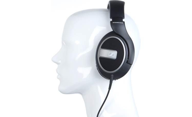 Sennheiser HD 559 Mannequin shown for fit and scale