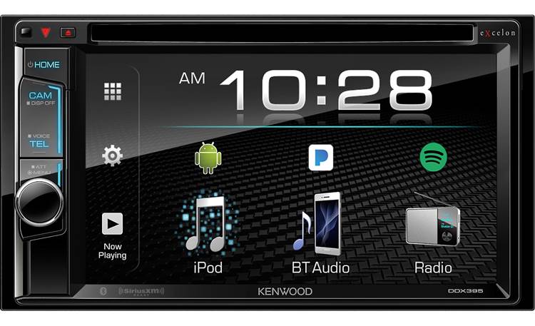 Kenwood Excelon DDX395 This Kenwood Excelon receiver gives you touchscreen control over all your media