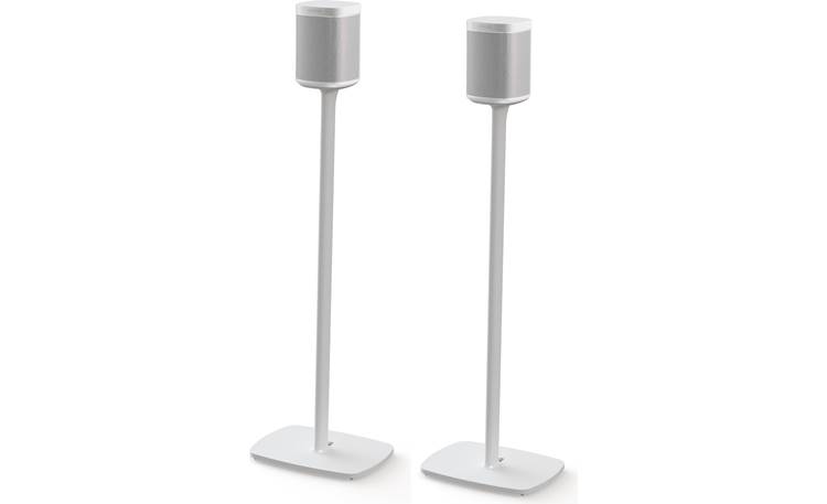 Flexson Floor Stands  (pair) White (speakers not included)