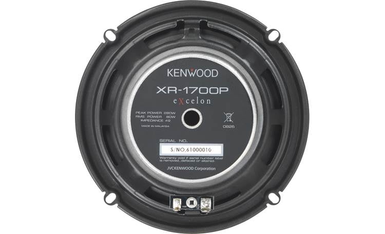 Kenwood Excelon XR-1700P Back