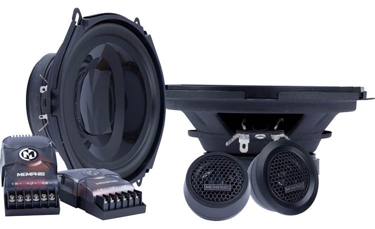 Memphis Audio PRX570C Improve the soundstage in your car with this component system.