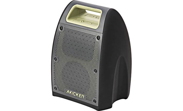 Kicker Bullfrog® BF400 Music System Green - back