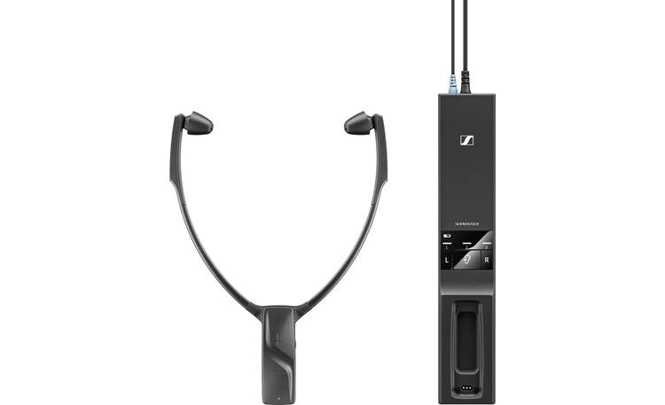 Sennheiser RS 5000 Wireless headset (left) and transmitter