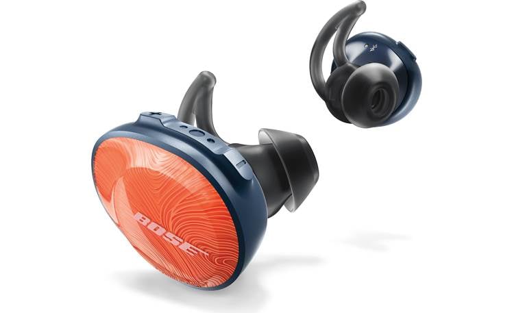 Bose® SoundSport® Free wireless headphones Truly wireless Bluetooth headphones without a connecting cord between the earbuds