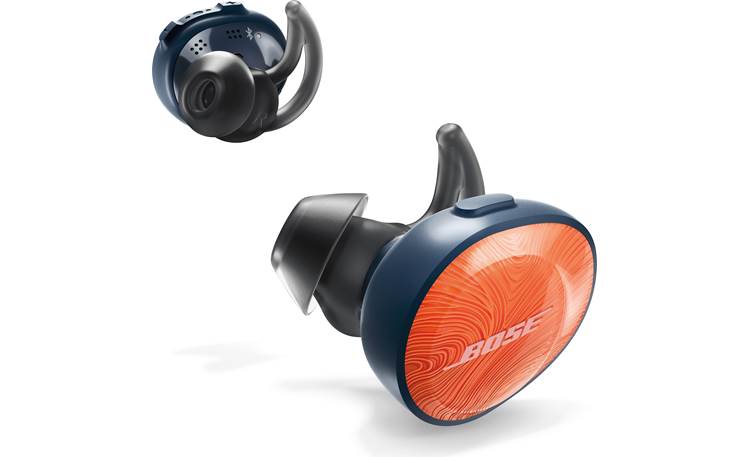 Bose® SoundSport® Free wireless headphones Extra-soft StayHear®+ Sport ear tips fit securely and comfortably during workouts