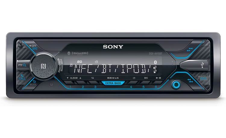 Sony DSX-A415BT With built-in Bluetooth for streaming and FLAC playback via USB among other sources, you'll have lots of music options.