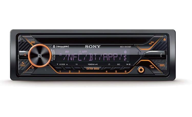Sony MEX-XB120BT CD receiver at Crutchfield Canada
