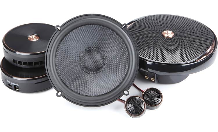 Infinity Kappa 60csx Tweeters, woofers, and crossovers shown