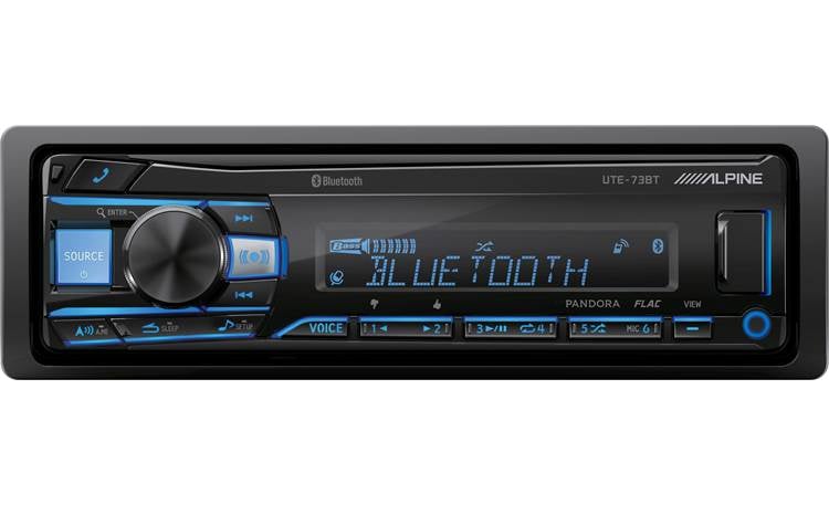 Alpine UTE-73BT Add Bluetooth to your dash for streaming music and hands-free calling
