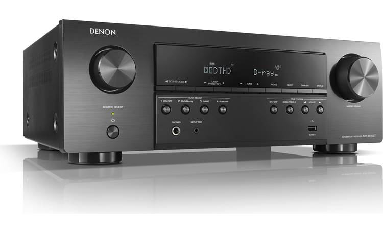 Denon AVR-S540BT Angled front view