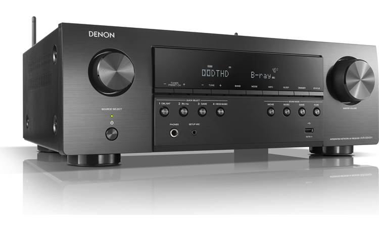 Denon AVR-S640H Angled front view
