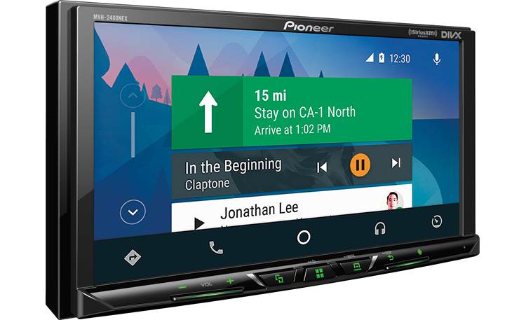 Pioneer MVH-2400NEX Use Android Auto to access navigation while your smartphone is connected