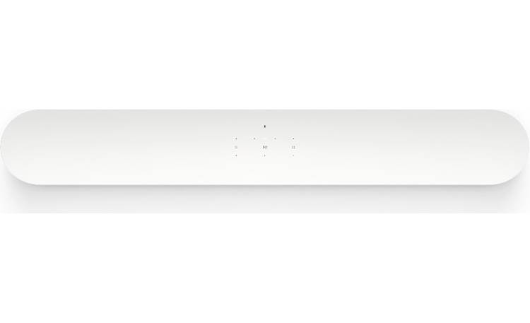 Sonos Beam white - top-mounted control buttons