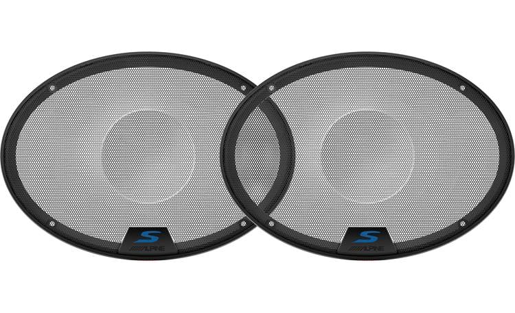 Alpine KTE-S69G Add grilles to Alpine's S-S69 and S-S69C car speakers