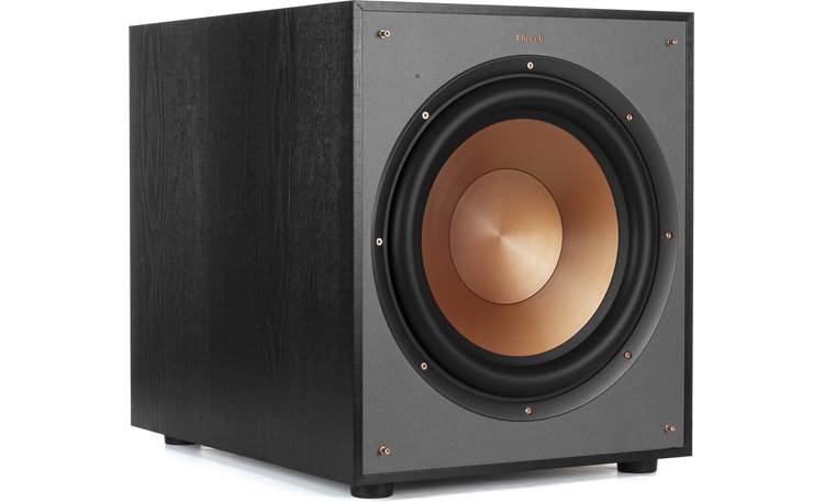 Klipsch Reference R-120SW Shown with magnetic grille removed