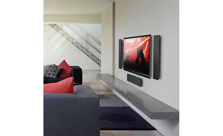 KEF T101 Shown as part of a KEF home theater system