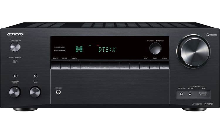 Onkyo TX-NR787 9.2-channel home theatre receiver Wi-Fi®, Bluetooth®, and Chromecast built-in at Crutchfield Canada