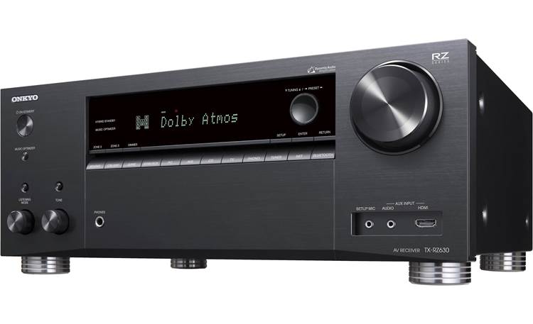 Onkyo TX-RZ630 Angled front view