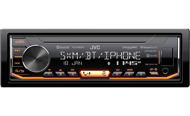 JVC KD-X360BTS Bring Bluetooth, app control, and more to your dash