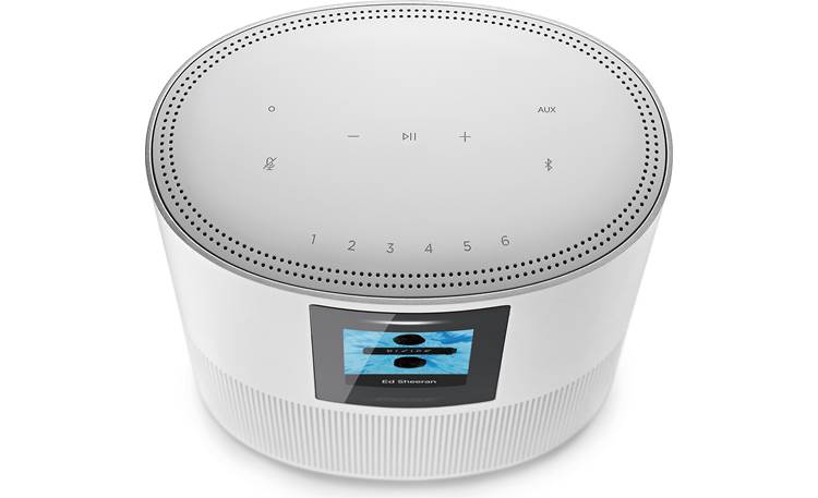 Bose® Home Speaker 500 Luxe Silver - top-mounted control buttons